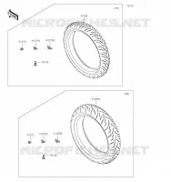 PNEUS pour Kawasaki NINJA 400 2020