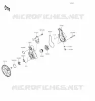 POMPE A EAU pour Kawasaki NINJA 400 2020