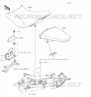SELLE pour Kawasaki NINJA 400 2020