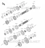 Transmission pour Kawasaki NINJA 400 2020
