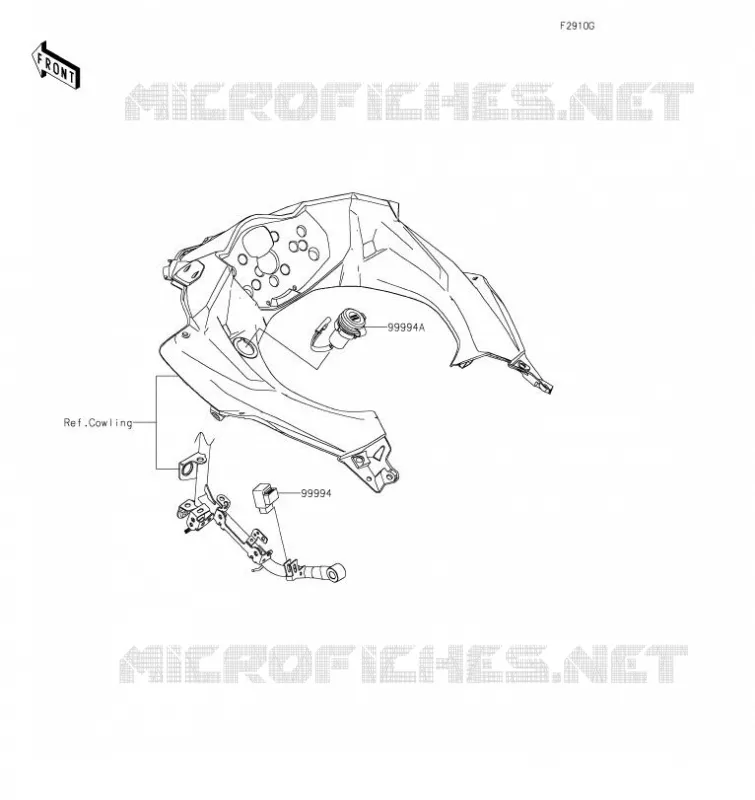 ACCESSOIRE(DC Output etc.) Kawasaki MOTOS 400 2020 NINJA 400  EX400HLFA