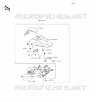 ACCESSOIRE(Single Seat Cover) pour Kawasaki NINJA 400 2020