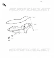 CARTER INFERIEUR pour Kawasaki NINJA 400 2020