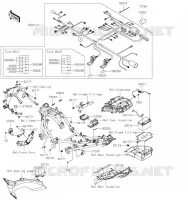 CHASSIS EQUIPEMENT ELECTRIQUE pour Kawasaki NINJA 400 2020