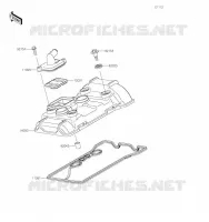 COUVERCLE DE CULASSE pour Kawasaki NINJA 400 2020