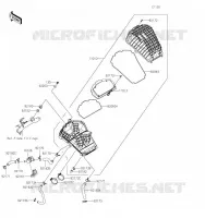 FILTRE A AIR pour Kawasaki NINJA 400 2020