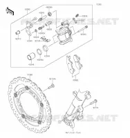FREIN AVANT pour Kawasaki NINJA 400 2020