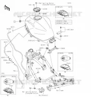 RESERVOIR A CARBURANT pour Kawasaki NINJA 400 2020