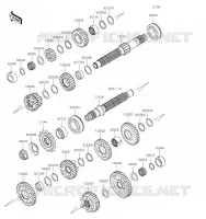 Transmission pour Kawasaki NINJA 400 2020