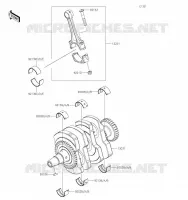 VILEBREQUIN pour Kawasaki NINJA 400 2020