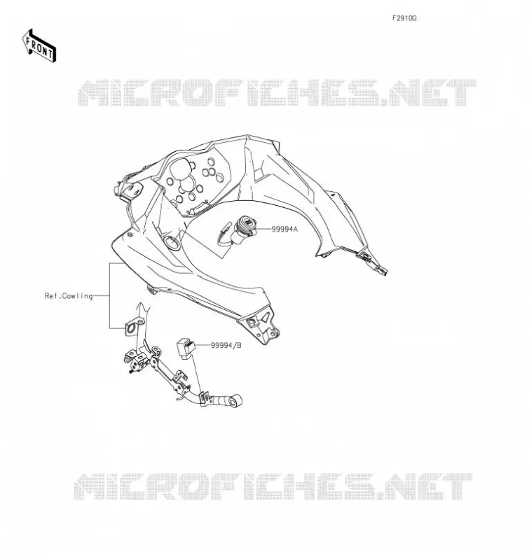 ACCESSOIRE(DC Output etc.) Kawasaki MOTOS 400 2023 NINJA 400  EX400HPFAL
