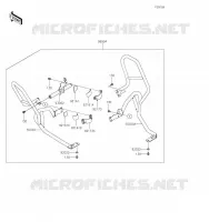 ACCESSOIRE(Frame Slider Ver.2) pour Kawasaki KLR650 2023