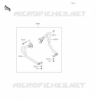 ACCESSOIRE(PROTEGE CARTER) pour Kawasaki KLR650 2023