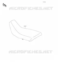 ACCESSOIRE(Seat) pour Kawasaki KLR650 2023