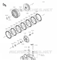 EMBRAYAGE pour Kawasaki KLR650 2023