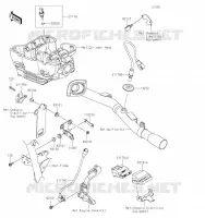 INJECTION CARBURANT pour Kawasaki KLR650 2023