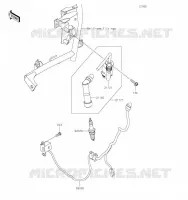 SYSTEME D&acute;ALLUMAGE pour Kawasaki KLR650 2023
