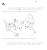 ACCESSOIRE(Frame Slider Ver.2) pour Kawasaki KLR650 S 2023