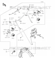 ACCESSOIRE(PHARE ADDITIONEL) pour Kawasaki KLR650 S 2023