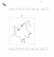 ACCESSOIRE(PROTEGE CARTER) pour Kawasaki KLR650 S 2023