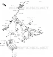 CADRE pour Kawasaki KLR650 S 2023