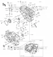CARTER MOTEUR(S) pour Kawasaki KLR650 S 2023