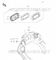 COMPTEURS pour Kawasaki KLR650 S 2023