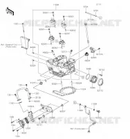 CULASSE pour Kawasaki KLR650 S 2023