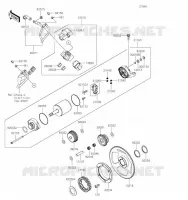 DEMARREUR pour Kawasaki KLR650 S 2023