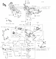 FILTRE A AIR pour Kawasaki KLR650 S 2023
