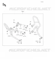 ACCESSOIRE(Frame Slider Ver.2) pour Kawasaki KLR650 S 2023