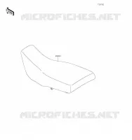 ACCESSOIRE(Seat) pour Kawasaki KLR650 S 2023