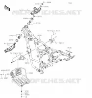 CADRE pour Kawasaki KLR650 S 2023
