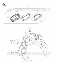 COMPTEURS pour Kawasaki KLR650 S 2023