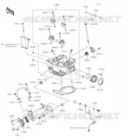 CULASSE pour Kawasaki KLR650 S 2023