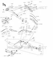 &Eacute;CHAPPEMENT pour Kawasaki KLR650 S 2023