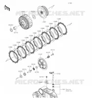 EMBRAYAGE pour Kawasaki KLR650 S 2023