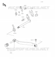 SELECTEUR pour Kawasaki KLR650 S 2023