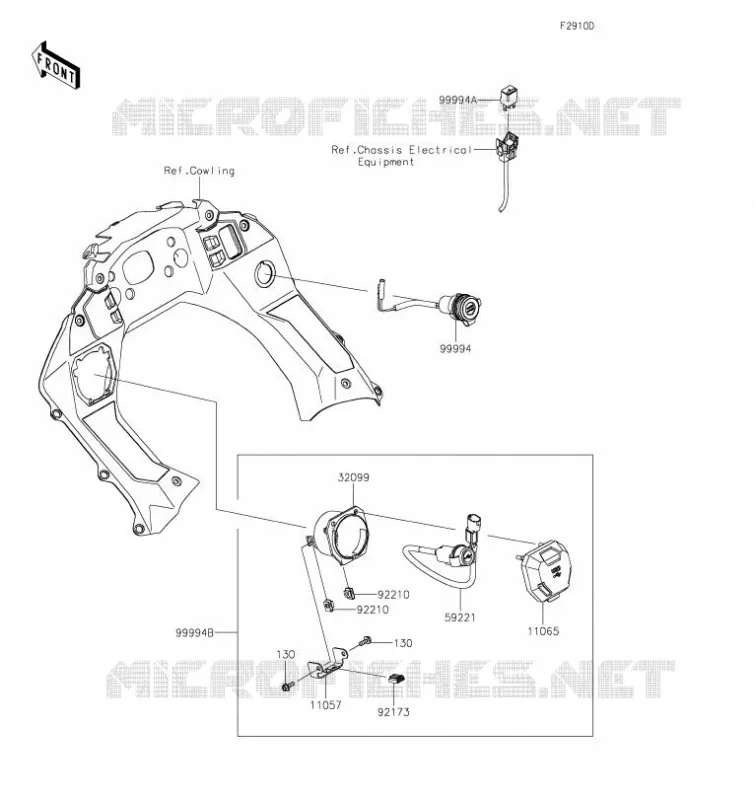 ACCESSOIRE(DC and USB Output) Kawasaki MOTOS 650 2023 KLR650 S  KL650MPFNN