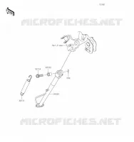 BEQUILLES pour Kawasaki VERSYS-X 300 2023