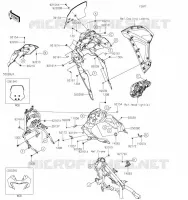 CARENAGE pour Kawasaki VERSYS-X 300 2023