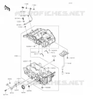 CARTER MOTEUR(S) pour Kawasaki VERSYS-X 300 2023