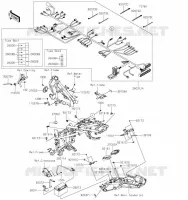 CHASSIS EQUIPMENT ELECTRIQUE pour Kawasaki VERSYS-X 300 2023