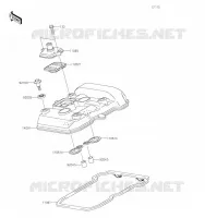 COUVRE CULASSE pour Kawasaki VERSYS-X 300 2023