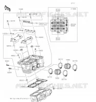 CULASSE pour Kawasaki VERSYS-X 300 2023