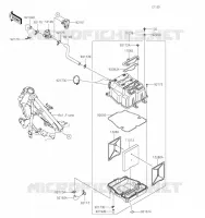 FILTRE A AIR pour Kawasaki VERSYS-X 300 2023