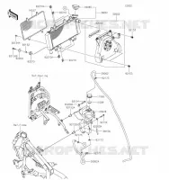 RADIATEUR pour Kawasaki VERSYS-X 300 2023