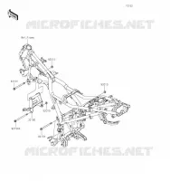 SUPPORT MOTEUR pour Kawasaki VERSYS-X 300 2023