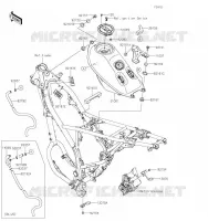 RESERVOIR CARBURANT pour Kawasaki KLX230 S 2023