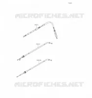 CABLES pour Kawasaki KLX300SM 2023